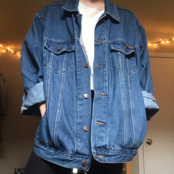 huge denim jacket